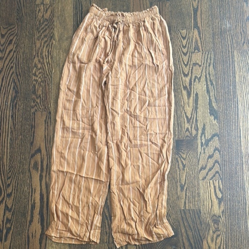 American Eagle Outfitters Brown Striped Pants